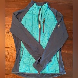 Smartwool Smart Loft Jacket, Size Large. Color  - Aqua